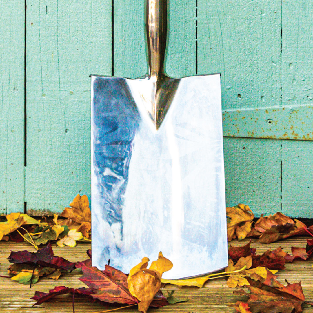 Heavy Duty Stainless Steel Garden Digging Spade with Ash Handle