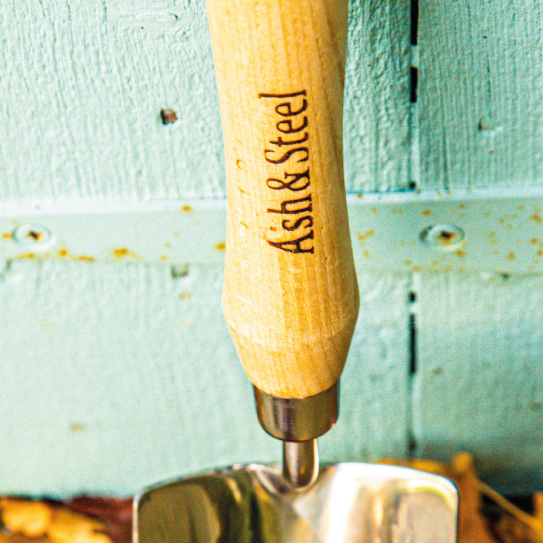 Heavy Duty Stainless Steel Garden Hand Trowel with Ash Handle